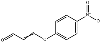 3-(4-nitrophenoxy)acrolein Struktur