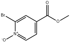 Methyl 2-bromo-isonicotinate-1-oxide Structure