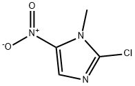 2-chloro-1-methyl-5-nitro-imidazole Struktur