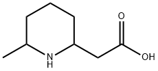 6-METHYL-2-PIPERIDINEACETIC ACID Struktur