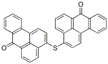 7H-Benz[de]anthracen-7-one, 3,3'-thiobis-, alkali-fused  Struktur