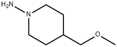 4-Methoxymethyl-piperidin-1-ylamine Struktur