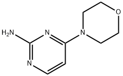 2-Amino-4-morpholin-4-yl-pyrimidine Struktur