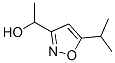 3-Isoxazolemethanol,  -alpha--methyl-5-(1-methylethyl)- Struktur