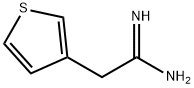 2-THIOPHEN-3-YL-ACETAMIDINE Struktur