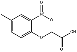 (4-METHYL-2-NITROPHENOXY)ACETIC ACID Struktur