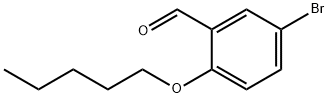 5-BROMO-2-(PENTYLOXY)BENZALDEHYDE Struktur