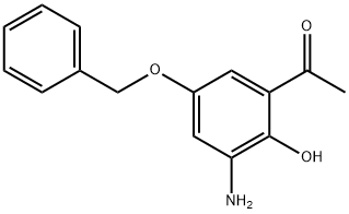 1-(3-氨基-5-(芐氧基)-2-羥基苯基)乙酮 結(jié)構(gòu)式