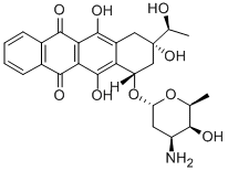 IDARUBICINOL Struktur