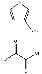 thiophen-3-amine oxalate Struktur