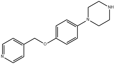 1-[4-(PYRIDIN-4-YLMETHOXY)-PHENYL]-PIPERAZINE Struktur