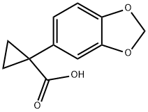 1-(1,3-BENZODIOXOL-5-YL)CYCLOPROPANECARBOXYLIC ACID price.