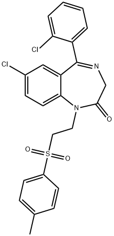 Tolufazepam Struktur