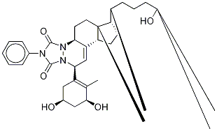 pre-Calcitriol PTAD Adduct Struktur