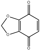 1,3-Benzodioxole-4,7-dione Struktur