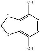 1,3-Benzodioxole-4,7-diol Struktur