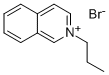 1-N-PROPYLISOQUINOLINIUM BROMIDE Struktur