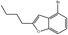 4-BROMO-2-BUTYLBENZOFURAN Struktur