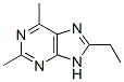 9H-Purine,  8-ethyl-2,6-dimethyl- Struktur