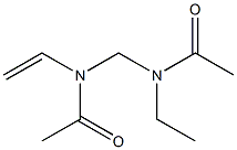 Acetamide,  N-[(acetylethenylamino)methyl]-N-ethyl- Struktur