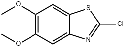 2-CHLORO-5,6-DIMETHOXY-BENZOTHIAZOLE Struktur