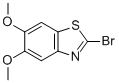 2-BROMO-5,6-DIMETHOXYBENZOTHIAZOLE Struktur