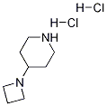 Piperidine, 4-(1-azetidinyl)-, dihydrochloride Struktur