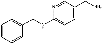 6-[(PHENYLMETHYL)AMINO]-3-PYRIDINEMETHANAMINE Struktur