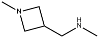 N,1-Dimethyl-3-azetidinemethanamine Struktur