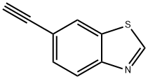 Benzothiazole, 6-ethynyl- (9CI) Struktur