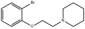 1-[2-(2-BROMOPHENOXY)ETHYL]-PIPERIDINE Struktur