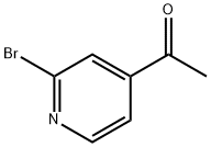 2-BROMO-4-ACETYL PYRIDINE Struktur