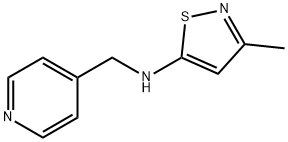 (3-METHYL-ISOTHIAZOL-5-YL)-PYRIDIN-4-YLMETHYL-AMINE Struktur