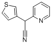 PYRIDIN-2-YL-THIOPHEN-3-YL-ACETONITRILE Struktur