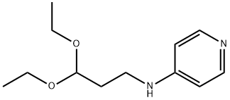 (3,3-DIETHOXY-PROPYL)-PYRIDIN-4-YL-AMINE Struktur