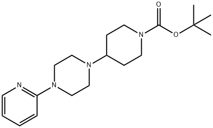 1-BOC-4-(4-PYRIDIN-2-YL-PIPERAZIN-1-YL)-PIPERIDINE Struktur