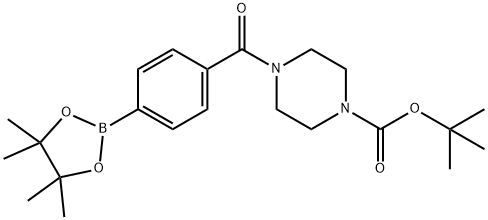 1-BOC-4-[4-(4,4,5,5-テトラメチル-1,3,2-ジオキサボロラン-2-イル)ベンゾイル]ピペラジン price.