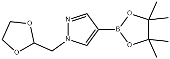 1-[1,3]DIOXOLAN-2-YLMETHYL-4-(4,4,5,5-TETRAMETHYL-[1,3,2]DIOXABOROLAN-2-YL)-1H-PYRAZOLE