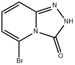 5-BROMO-2H-[1,2,4]TRIAZOLO[4,3-A]PYRIDIN-3-ONE Struktur