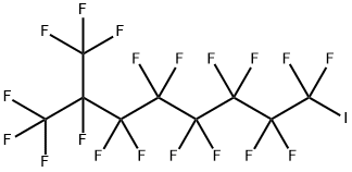 PERFLUOROISONONYL IODIDE Struktur