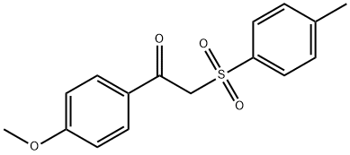 1-(4-METHOXYPHENYL)-2-[(4-METHYLPHENYL)SULFONYL]-1-ETHANONE Struktur