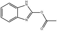 1H-Benzimidazol-2-ol,acetate(ester)(9CI) Struktur