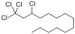 1,1,1,3-TETRACHLOROTETRADECANE Struktur