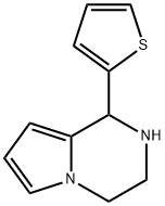 1-(2-thienyl)-1,2,3,4-tetrahydropyrrolo[1,2-a]pyrazine(SALTDATA: FREE) Struktur