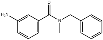 3-AMINO-N-BENZYL-N-METHYLBENZAMIDE Struktur