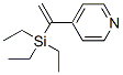 Pyridine, 4-[1-(triethylsilyl)ethenyl]- (9CI) Struktur