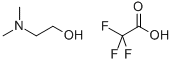 N,N-DIMETHYL(2-HYDROXYETHYL)AMMONIUM TRIFLUOROACETATE Struktur