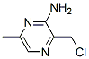 Pyrazinamine,  3-(chloromethyl)-6-methyl-  (9CI) Struktur