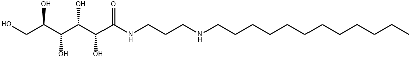 N-[3-(dodecylamino)propyl]-D-gluconamide  Struktur