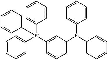 [3-(Diphenylphosphino)phenyl]triphenylphosphonium Struktur